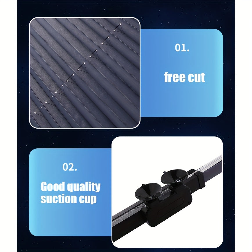 Car Windshield Sunshade Curtain UV Reflective Film