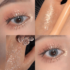 Diamond Shine Liquid Eyeliner Pen with Glitter Eyeshadow