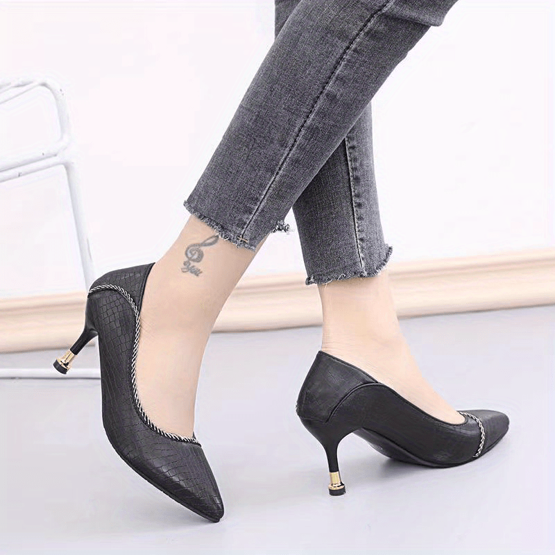 Sexy Stiletto Heels Comfort Slip On Pumps Women's Heels
