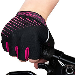 Moreok Liquid Gel Pad Cycling Gloves for Men Women - Comfortable and Breathable
