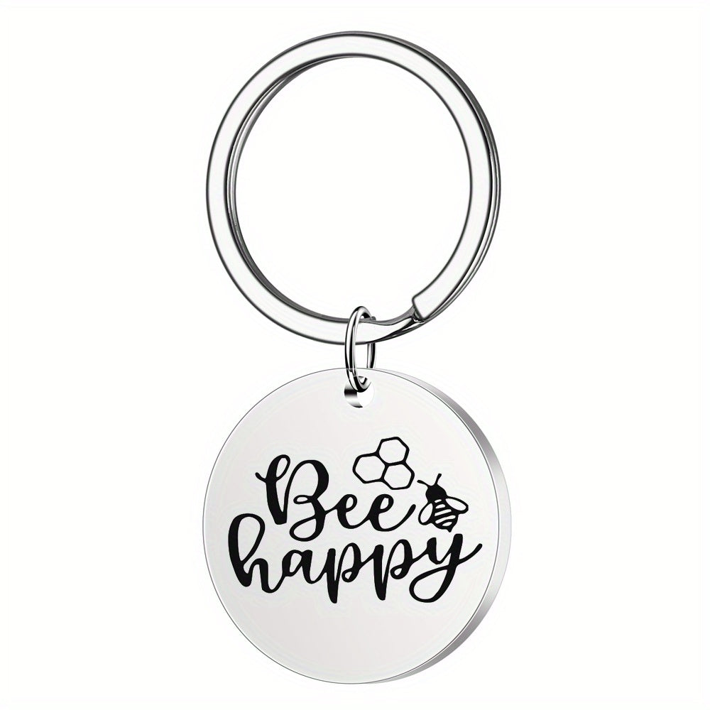 Boys Cartoon Bee Pendant Keychain Decorative Accessories Gift