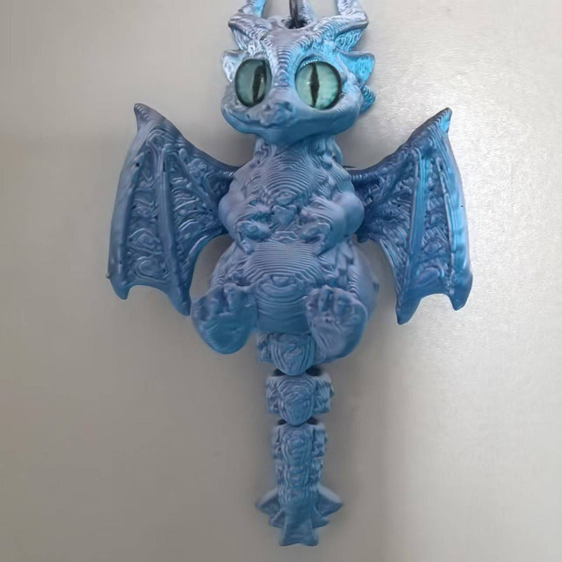 Poseable Dragon Figure with Expressive Eyes - Perfect Gift for Dragon Birthday