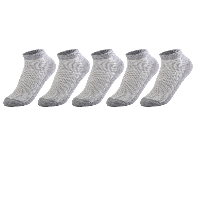 5pcs Stretchy Breathable Socks for Women Travel Size