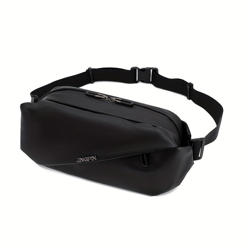 Solid Men's Waist Bag for Running Cycling Mobile Phone Bag