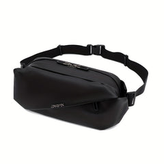 Solid Men's Waist Bag for Running Cycling Mobile Phone Bag