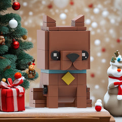 Dog Building Blocks Set Colorful Toy for Dog Lover