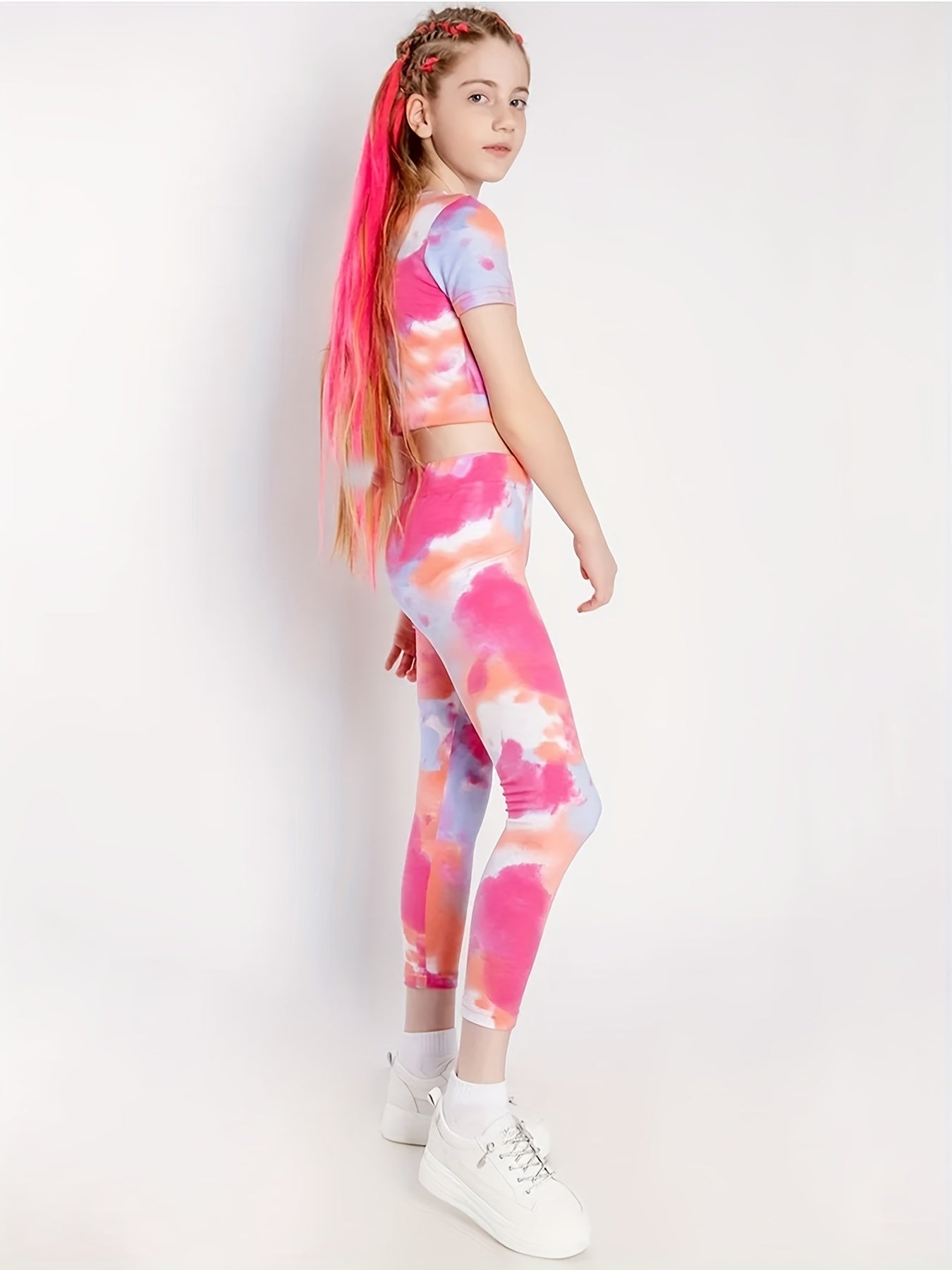 Girl's LITTLE MONSTER PARTY 2pcs Set for Summer