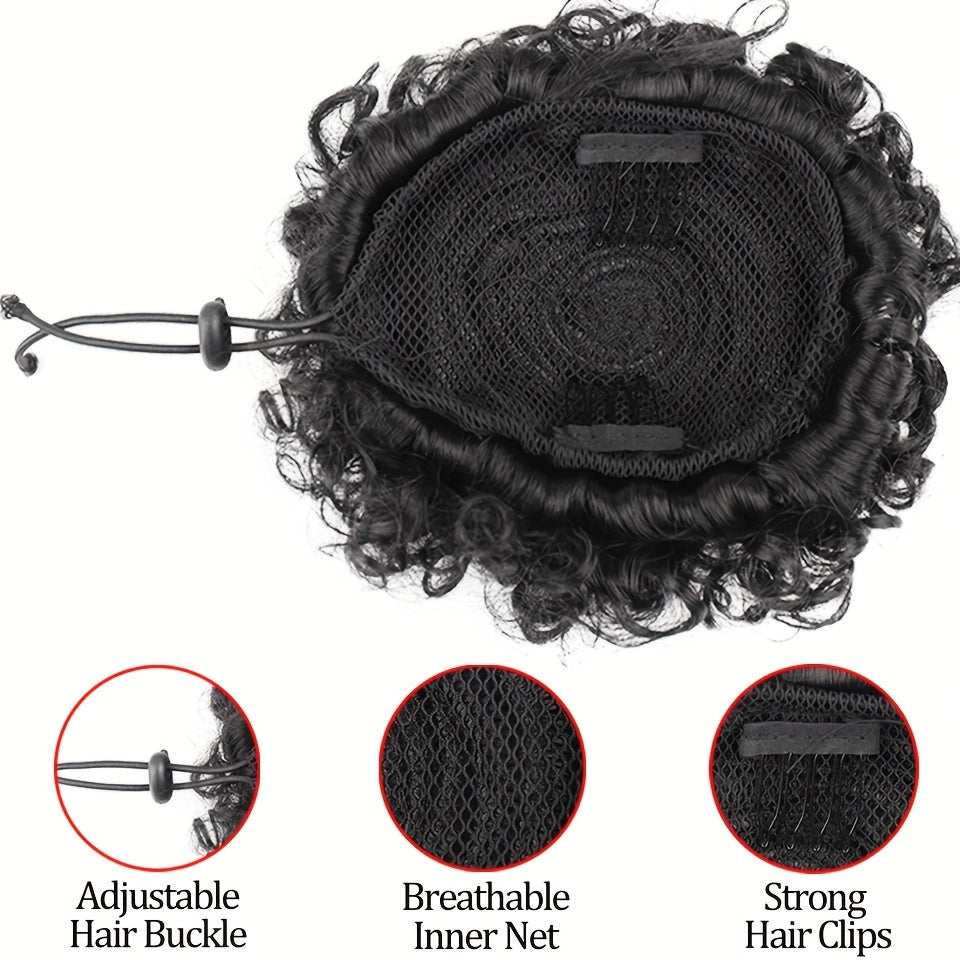Hair Wigs for Women & Afro Hair Buns for Kids - Party Wear
