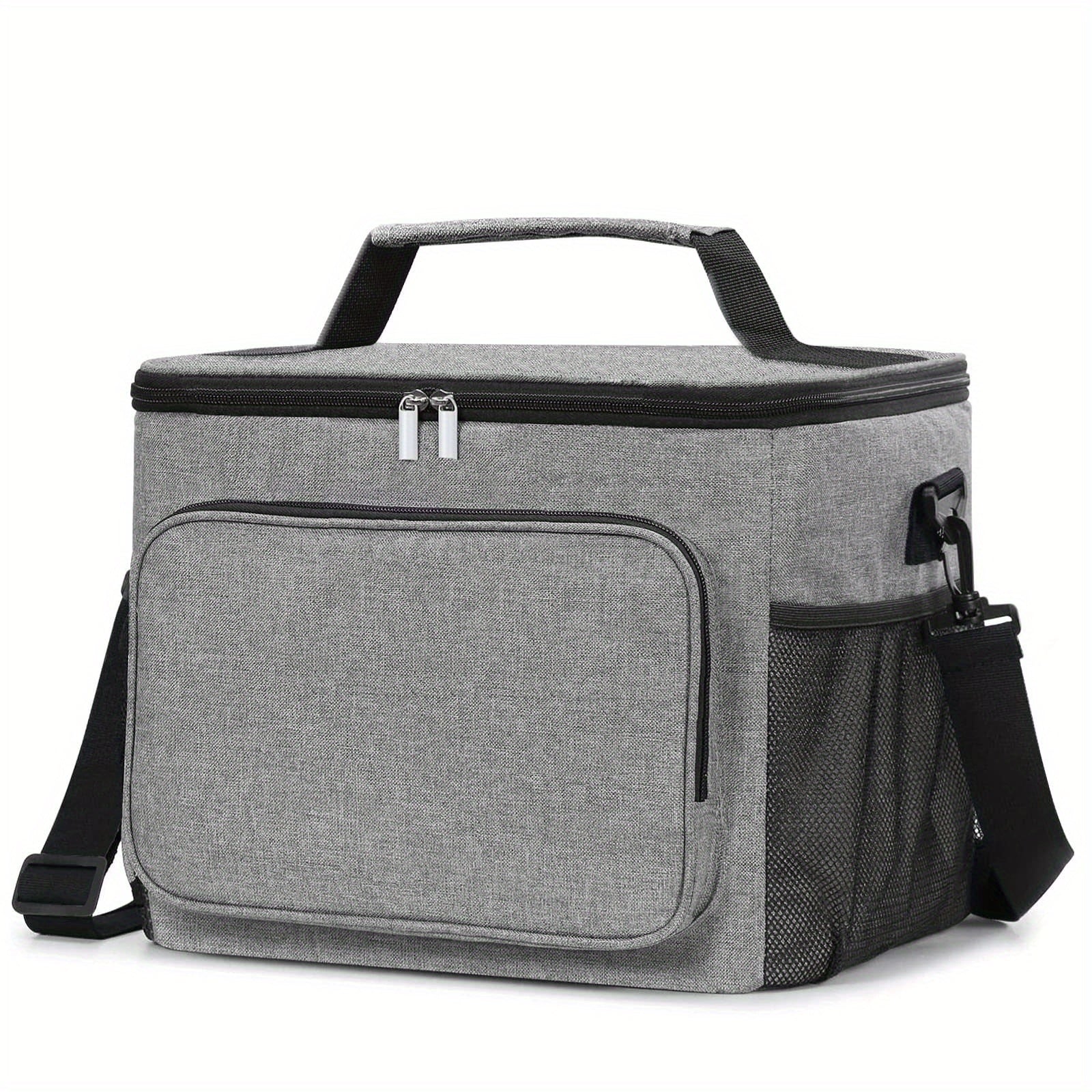 Large Insulated Lunch Bag for Office School Picnic Beach