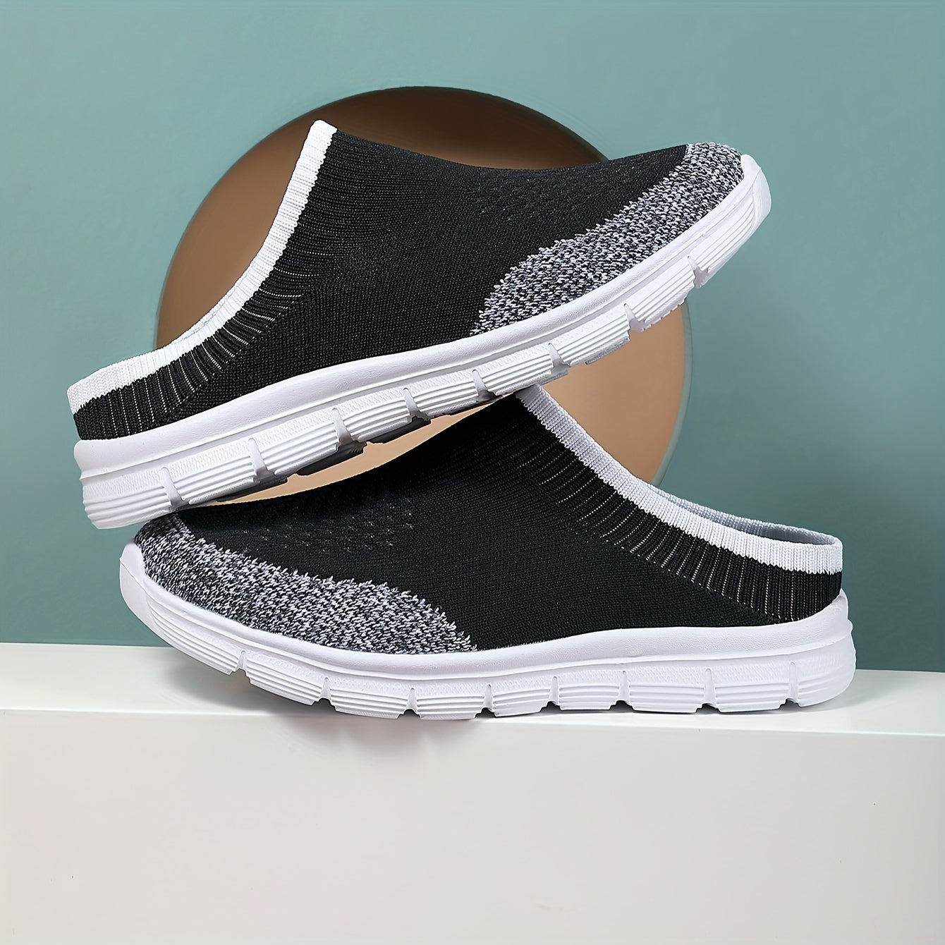 Women's Mesh Slip On Sandals Breathable Lightweight Casual Comfortable