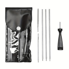 6pcs Portable Heavy Duty Cleaning Kit with Detachable Anti Scratch Brush