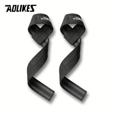 Aolikes 1 Pair Lifting Wrist Straps for Weightlifting Powerlifting