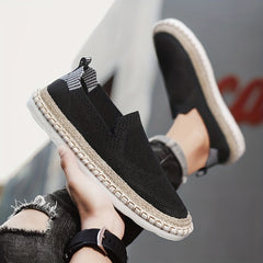 Men's Lightweight Breathable Loafer Shoes Slip On Espadrille Shoes