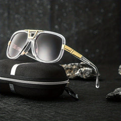 Square Frame Sunglasses Steampunk UV Protection