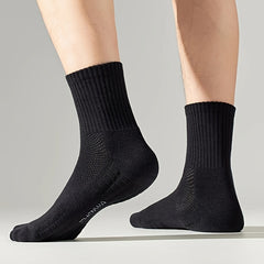 5 pairs Men's Thick Padded Crew Socks