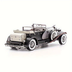 Metal Assembly Model DIY Vintage Car Puzzle