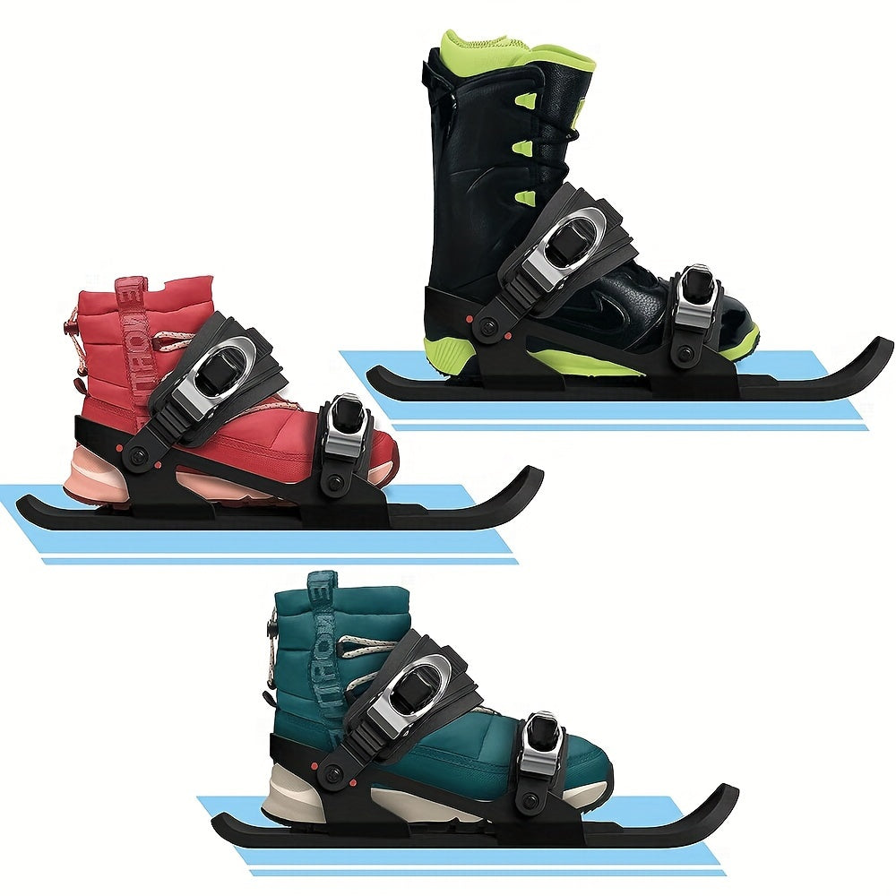 Outdoor Winter Sports Mini Skiing Shoes Snowboard Shoes Snow Supplies