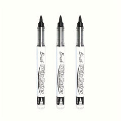 3pcs Waterproof Acrylic Ink Marker Pens for DIY Crafts & Art Supplies