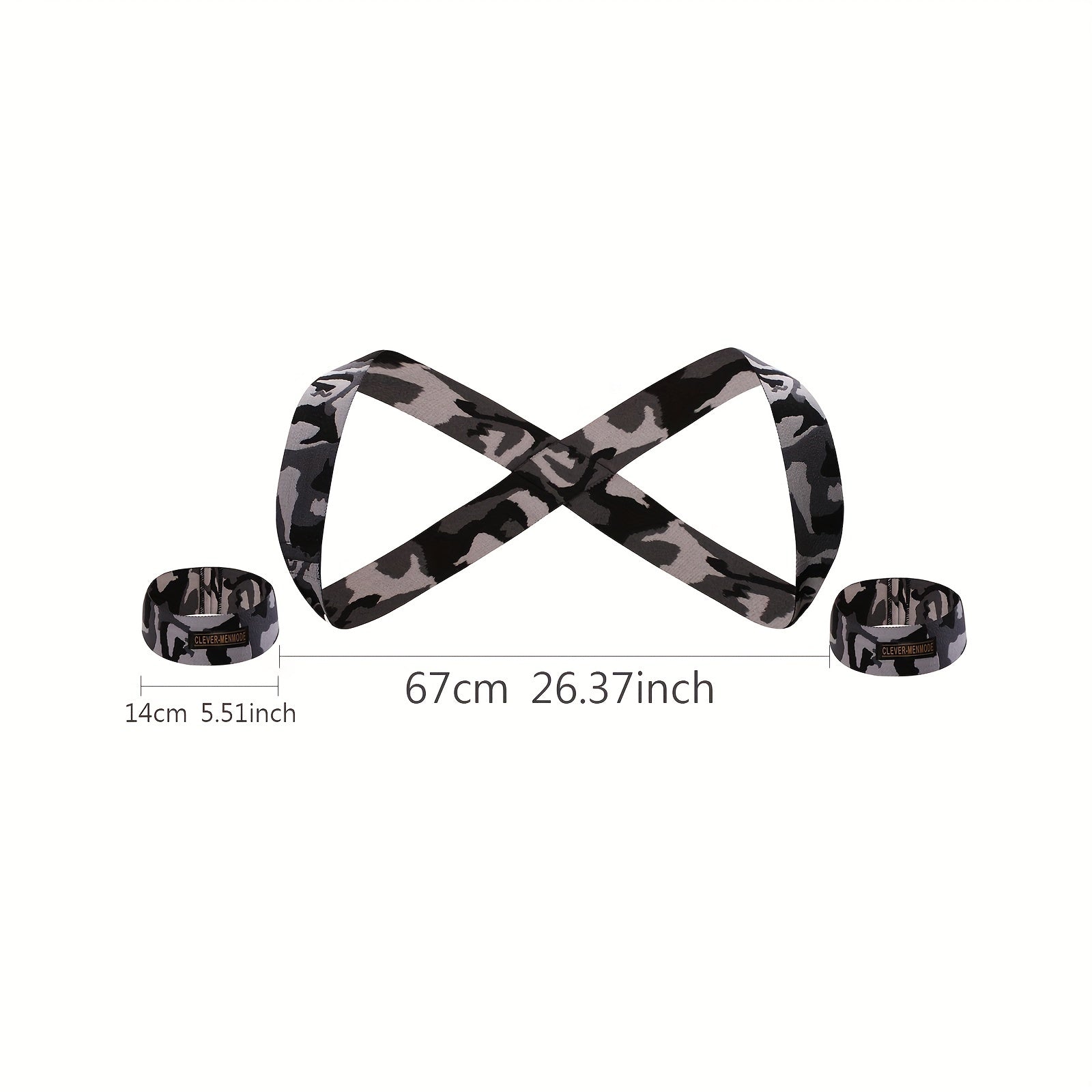 Body Chest Harness And Armbands Set For Men Cosplay