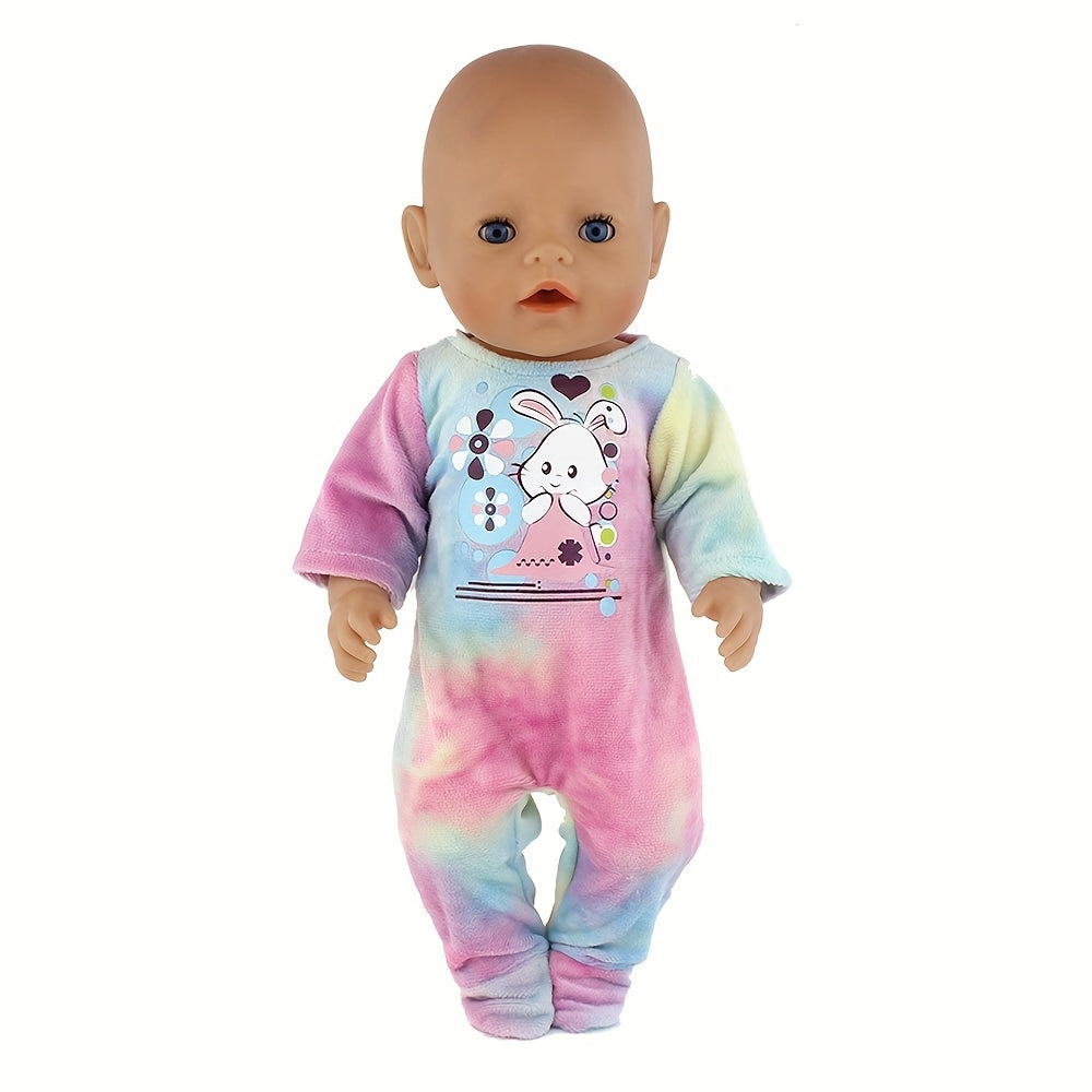 17" Reborn Doll Clothes Set for Girls