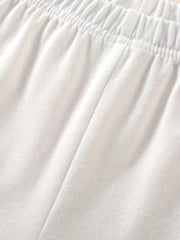 3pcs Girls Soft Bottoming Elastic Waist Shorts for Spring Summer