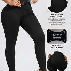 Seamless High Waist Shaping Pants Tummy Control Leggings