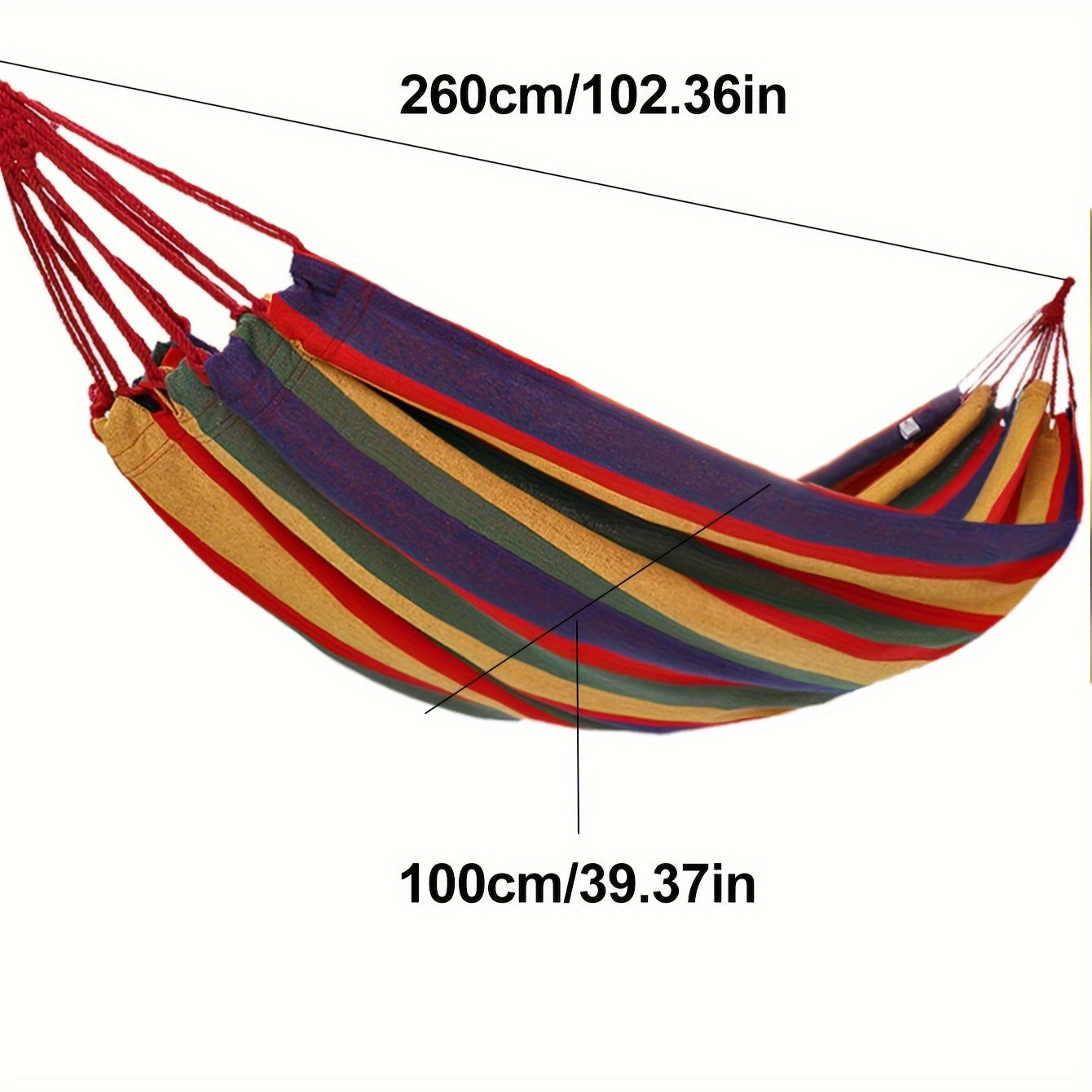 Portable Hanging Garden Canvas Hammock Swing Chair