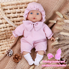 13 Inch Reborn Baby Doll Lifelike with Outfit Sets