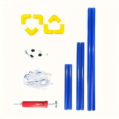 Portable Soccer Goal Set - Indoor Outdoor Durable Sports Soccer Frames