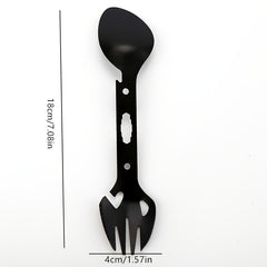 Camping Survival Multi-Tool: Fork, Spoon, Bottle Opener, Fish Harpoon