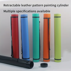 Telescopic Drawing Storage Bucket 8.3in Diameter 25.2-42.5in Length