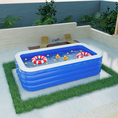 Inflatable Swimming Pool Thickened Baby Folding Bath for Adults