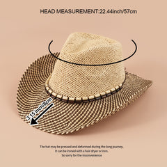 Vintage Jazz Hat with Faux Jade Belt Straw