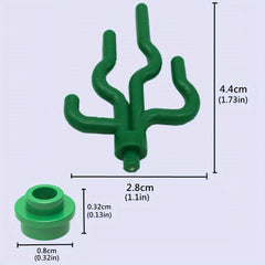 Mini Plant Seaweed Building Blocks for DIY Farm Scenes