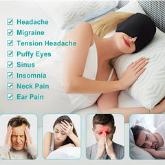 Migraine Relief Gel Ice Headgear Cold Compression Single Layer Cap