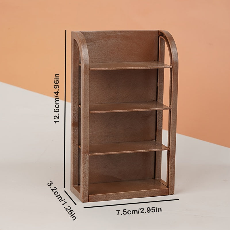 Mini Toy Supermarket Shelving Dollhouse Model Furniture