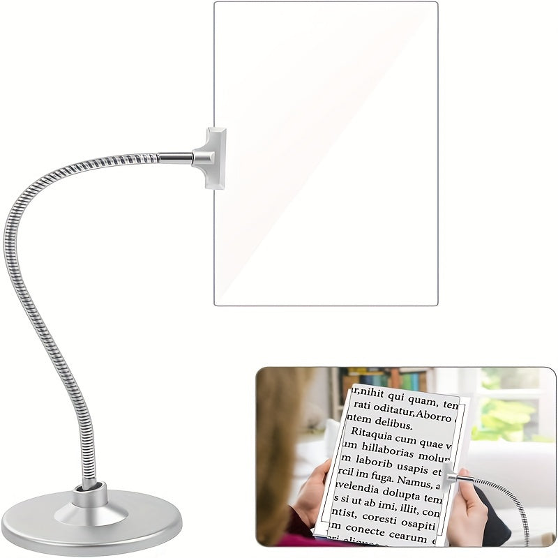Large Hands-Free Floor Magnifying Glass for Reading Painting Sewing Mobile