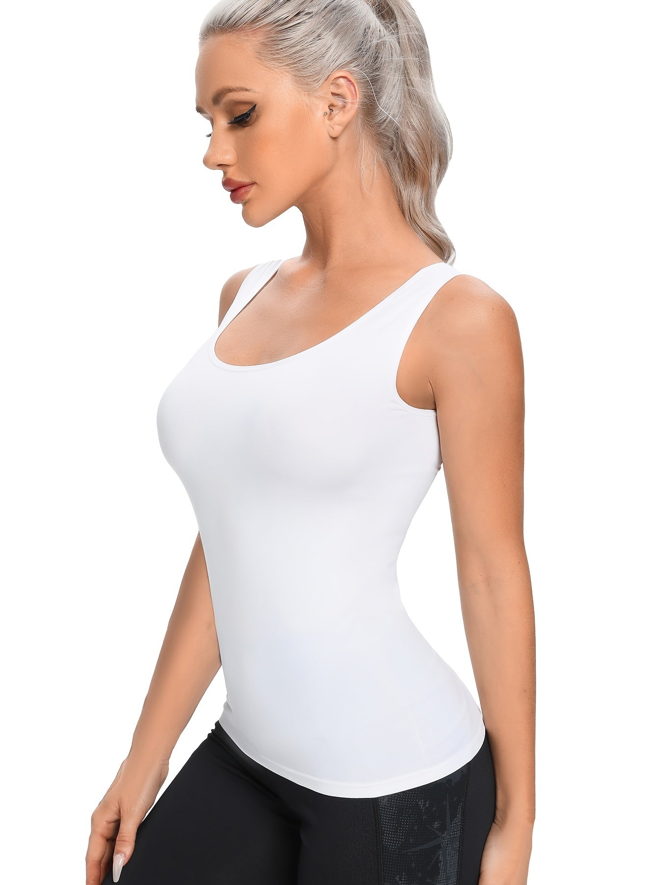 Seamless Tank Top Breathable Workout Vest Women's Underwear