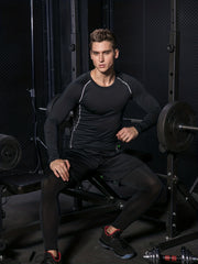 Quick Drying Men's Sports Suit for Casual and Fitness Training
