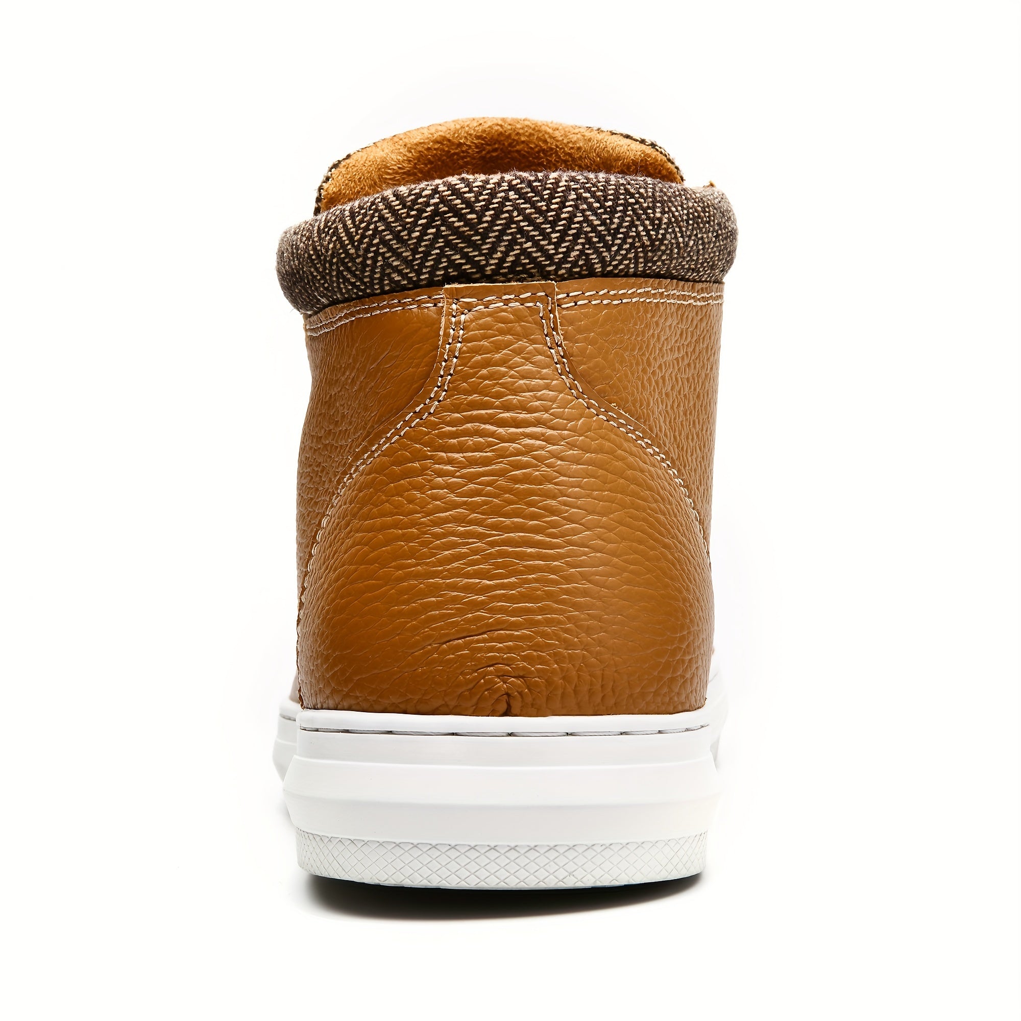 Men's Leather Stitch Ankle Boots Wear Resistant Non Slip Riding