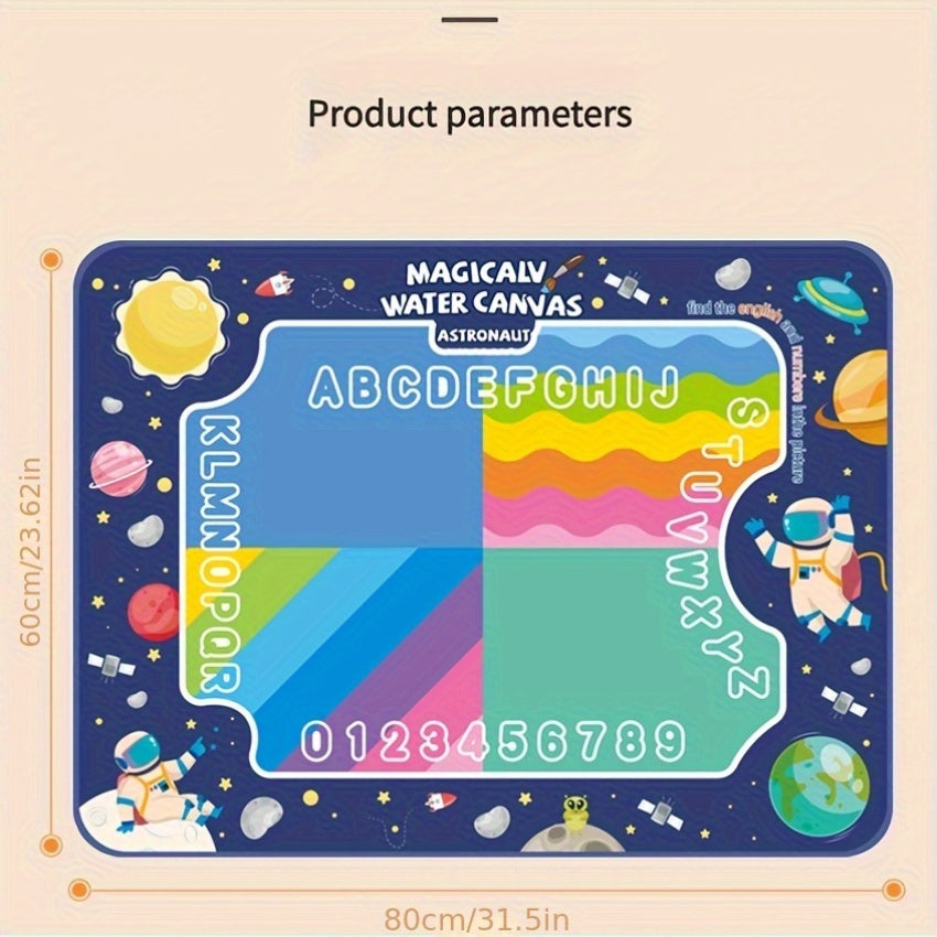 Magic Water Canvas Kids' Toy with Sea Creatures & Colorful Designs
