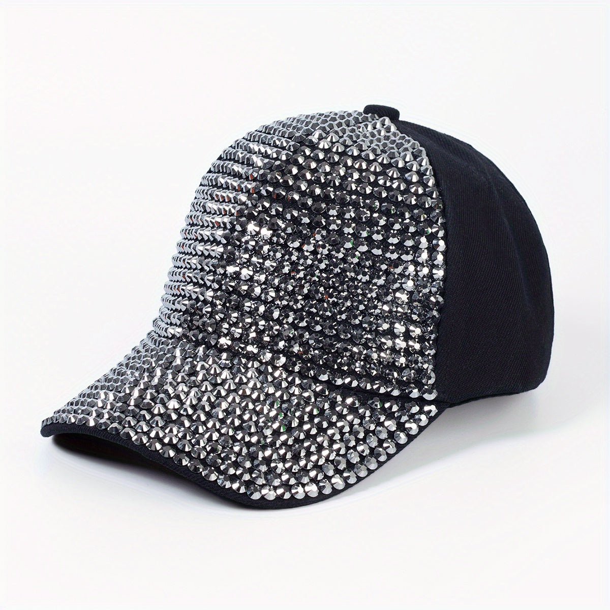Rhinestone Y2K Baseball Cap Solid Sun Hat Breathable Adjustable Golf Dad Hats