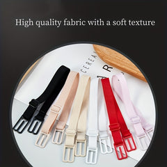 6pcs Non-slip Bra Shoulder Straps Invisible Adjustable Underwear Straps