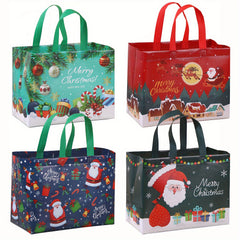 4pcs Large Christmas Gift Bags With Handles