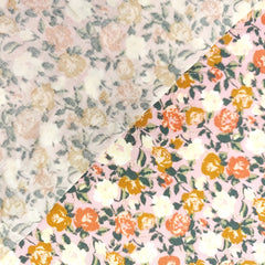 1yd Faux Cotton Fabric DIY Cloth Pants Dress Quilt Covering Fabric