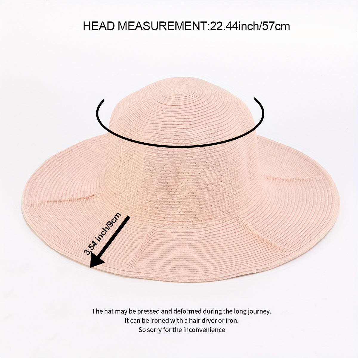 Casual Summer Floppy Bucket Hat Classic UV Protection Beach Hats