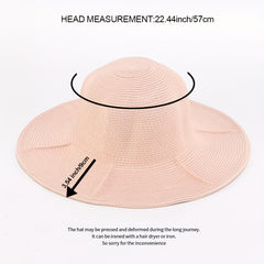 Casual Summer Floppy Bucket Hat Classic UV Protection Beach Hats