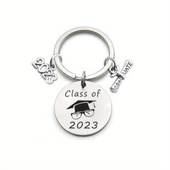 Creative Children's Silvery Keychain Graduation Gift