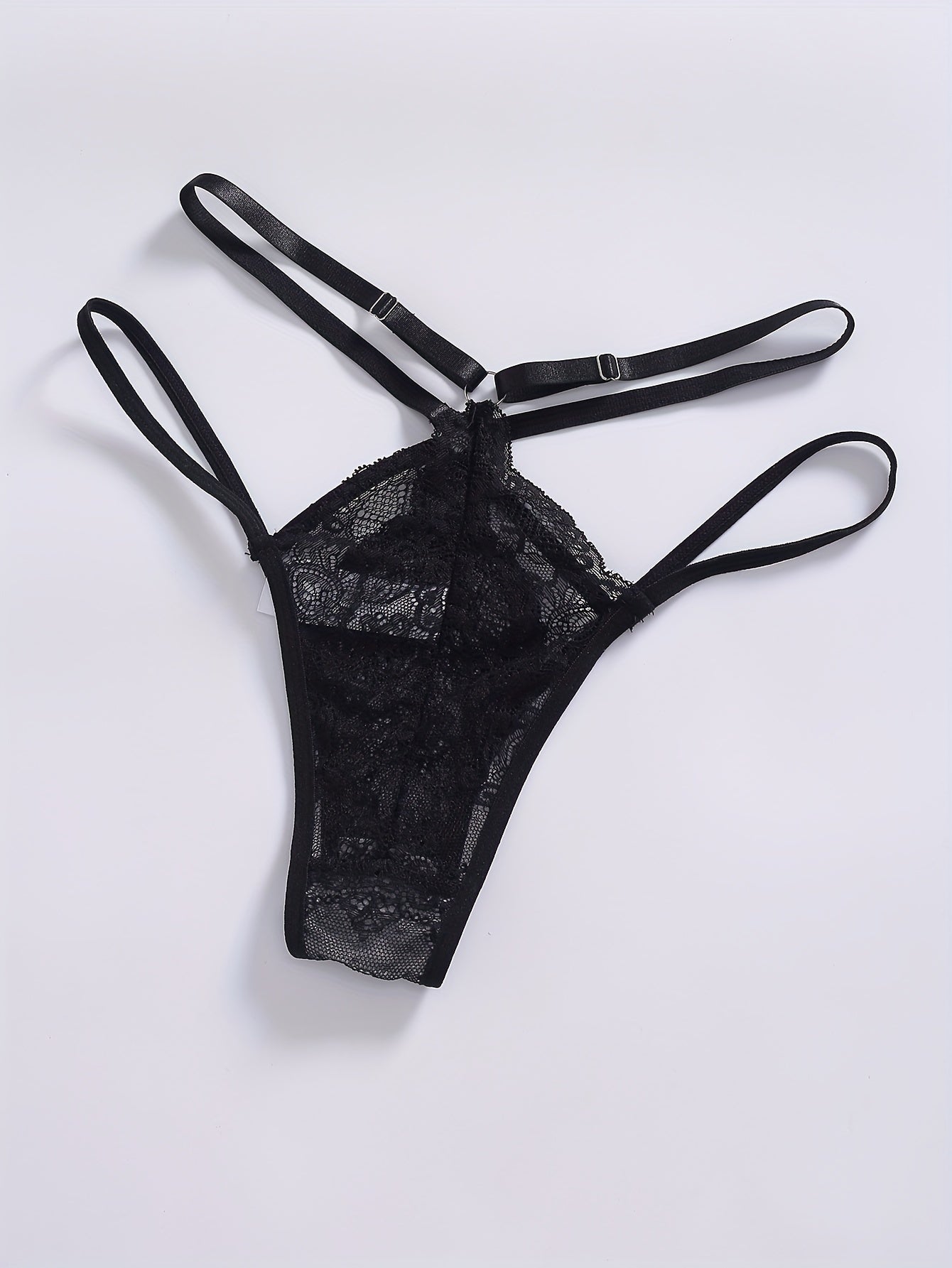 3 Pack Plus Size Sexy Briefs Set Women's Plus