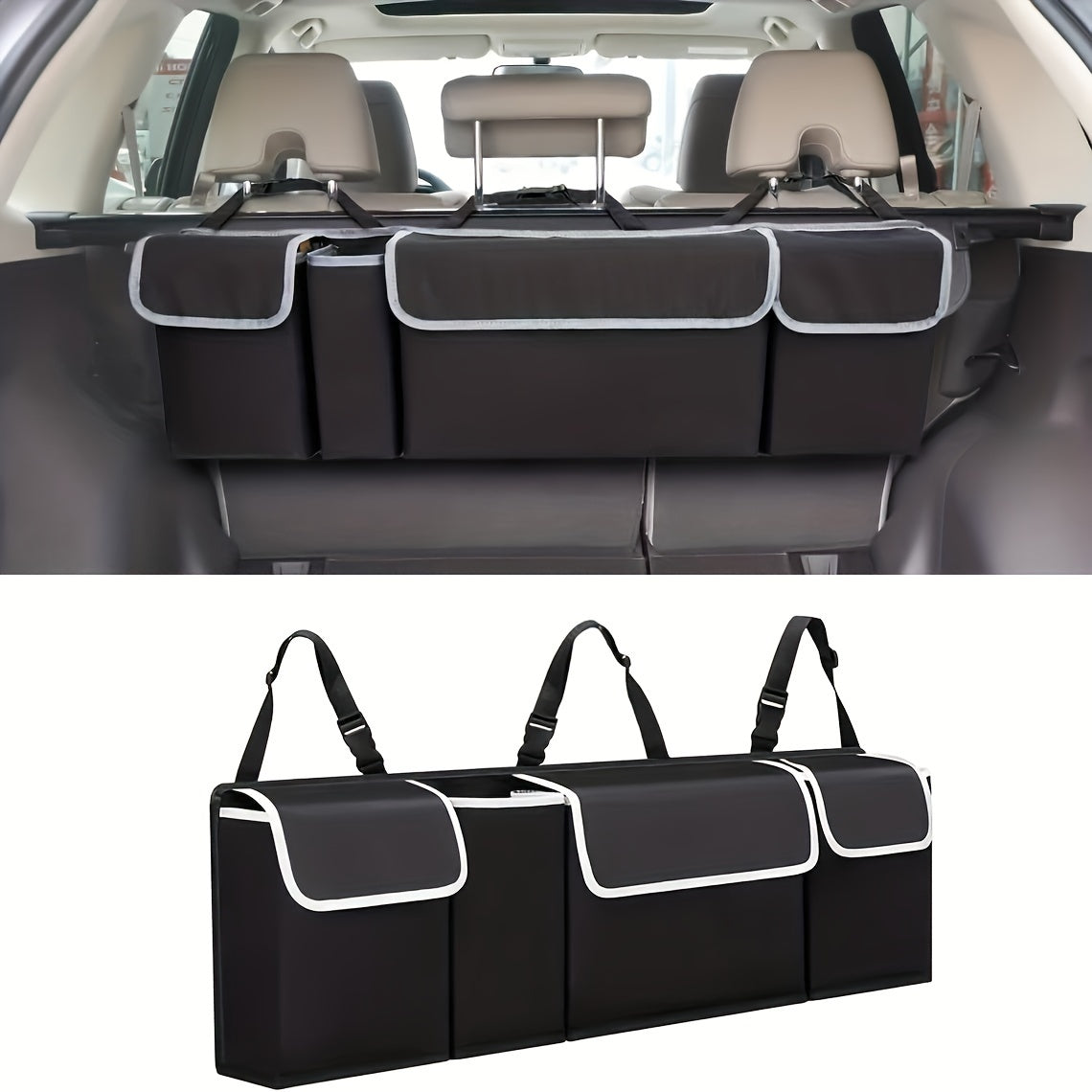 Car Trunk Organizer Seat Back Hanging Storage Bag Car Accessories